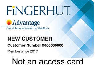 fingerhut advantage credit account